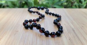 Cherry Baltic Amber 30cm Baby/Toddler Necklace