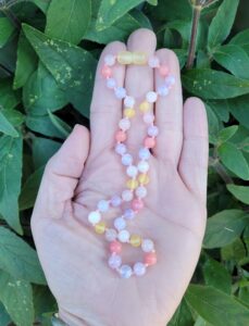 Child Size Anxiety Gemstone Support Necklace 35cm